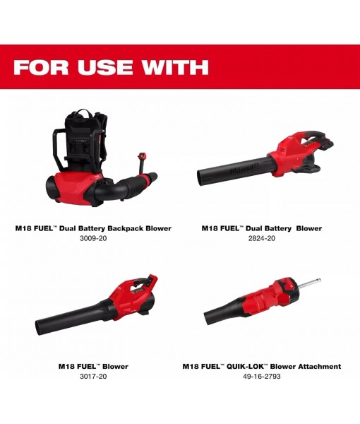49-16-2797 For Milwaukee Blower Tapered and Flat Nozzle Attachment Kit