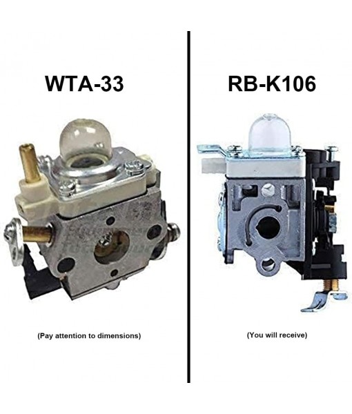 Hipa PB250 Carburetor for Echo PB250LN PB-250 ES250 Leaf Blower RB-K106 with Carb Tube