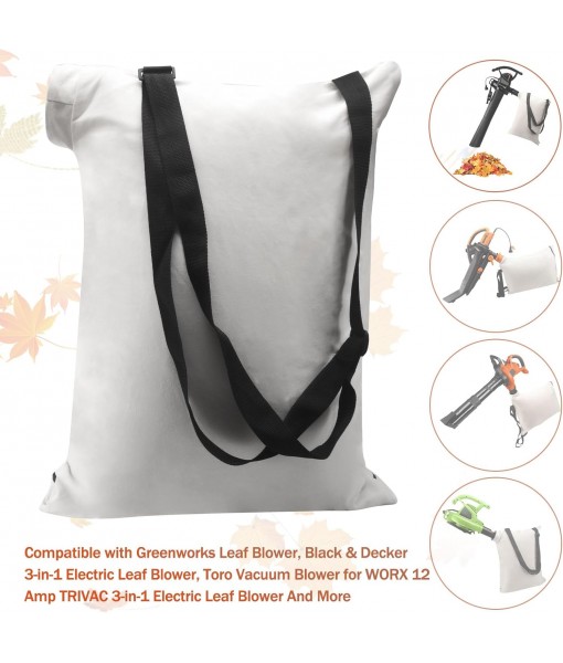 Universal Leaf Vacuum Blower Bag Bm Debris Dump Bag, Compatible with Leaf Blowers and Ultra Blower Rake, Suitable for Most Blowers