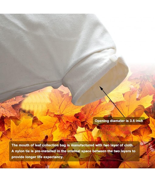 Universal Leaf Vacuum Blower Bag Bm Debris Dump Bag, Compatible with Leaf Blowers and Ultra Blower Rake, Suitable for Most Blowers