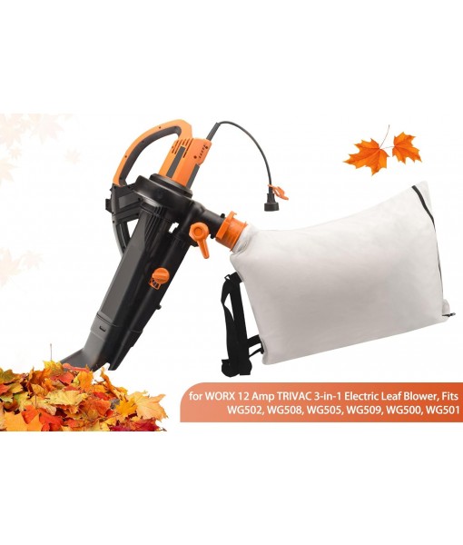 Universal Leaf Vacuum Blower Bag Bm Debris Dump Bag, Compatible with Leaf Blowers and Ultra Blower Rake, Suitable for Most Blowers