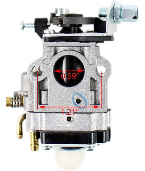 PR2322 PR48BT Carburetor For Poulan Pro PR46BT BP400 BP402 PR2322 967086901 150032738 530058436 Eskimo Mako M43 M43Q8 Viper 43cc Engine Southland SCV43 SEA43 Earth Auger
