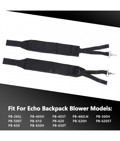Blower Straps Fit for Echo PB-755H PB-755SH PB-755ST PB-755T PB-500T PB-265LN PB-500H PB-500 PB-755 Rep C061000111 C061000161(2 Pack)
