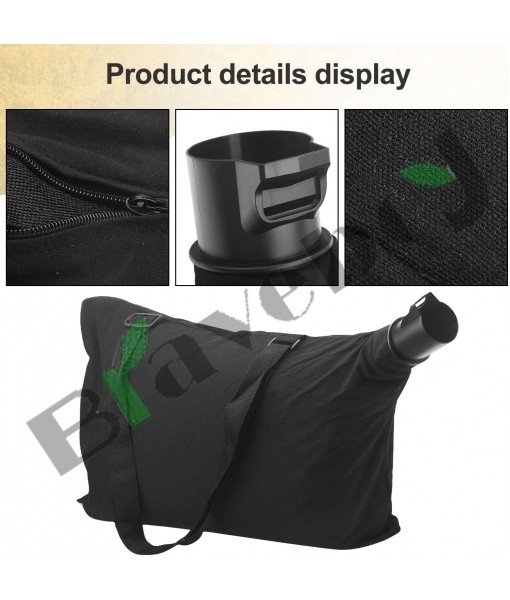 Braveboy 90560020-01 Leaf Blower Shoulder Bag, Compatible with Black & Decker 90560020 90539053, Fits Model LH4500 BV3600 BV3800 BV6000 BV5600 BV6600