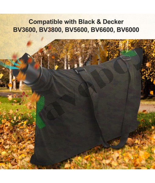 Braveboy 90560020-01 Leaf Blower Shoulder Bag, Compatible with Black & Decker 90560020 90539053, Fits Model LH4500 BV3600 BV3800 BV6000 BV5600 BV6600