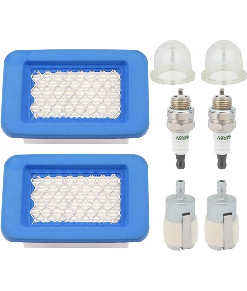 Hipa A226000032 Air Filter for ECHO PB-580T PB500T PB-755ST PB500T PB 500T PB-500H PB500H PB500 Power Blower Echo PB-580T Tune Up Kit with Fuel Filter Spark Plug Primer Bulb