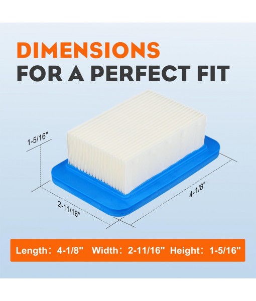 Hipa A226000032 Air Filter for ECHO PB-580T PB500T PB-755ST PB500T PB 500T PB-500H PB500H PB500 Power Blower Echo PB-580T Tune Up Kit with Fuel Filter Spark Plug Primer Bulb