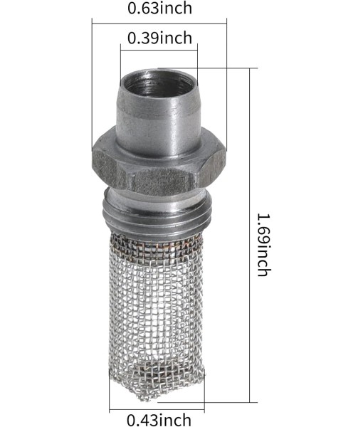 Stub Spark Arrestor for Stihl Blower BG85 BG86 BG55 BG56 BR200 SH85 SH86 SH55 SH56(Pack of 1)