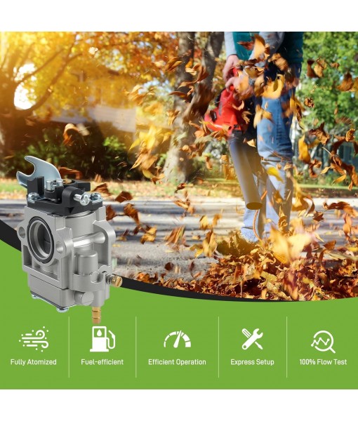 531147180 Carburetor Kit for Husqvarna 150BT 345BT Blower 2022-Present Tune-up Parts Air Filter