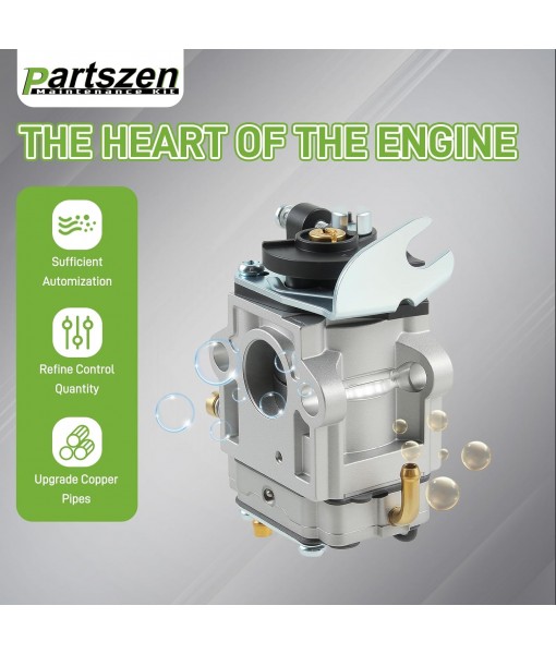 531147180 Carburetor Kit for Husqvarna 150BT 345BT Blower 2022-Present Tune-up Parts Air Filter