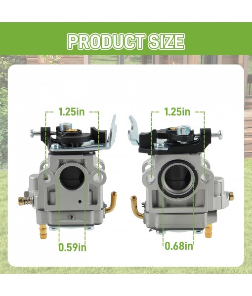 531147180 Carburetor Kit for Husqvarna 150BT 345BT Blower 2022-Present Tune-up Parts Air Filter