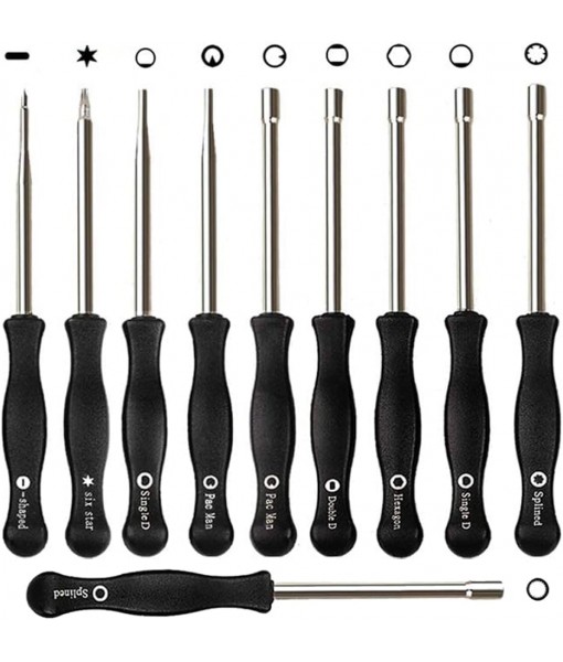 Carburetor Adjustment Tool for 2 Cycle Small Engine Trimmer Weedeater Chainsaw Leaf Blower