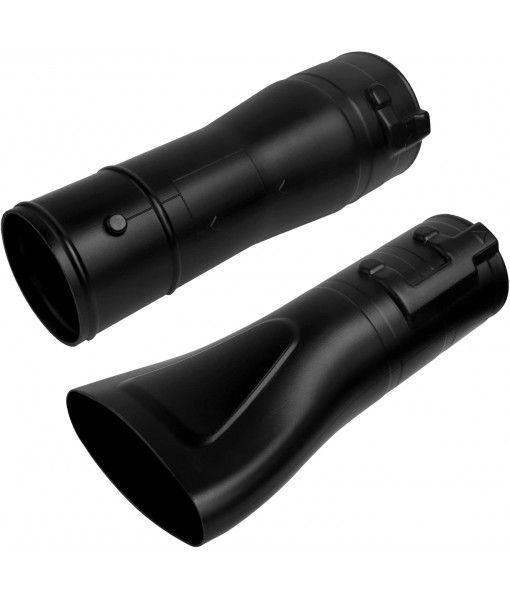 NOVINO 191B21-6 191L13-5 Adapter Pipe & 197889-6 Flat End Nozzle for Makita Blower XBU02Z- Makita X2 36V Hand Held & XBU03-18V Brushless Cordless Leaf Blower