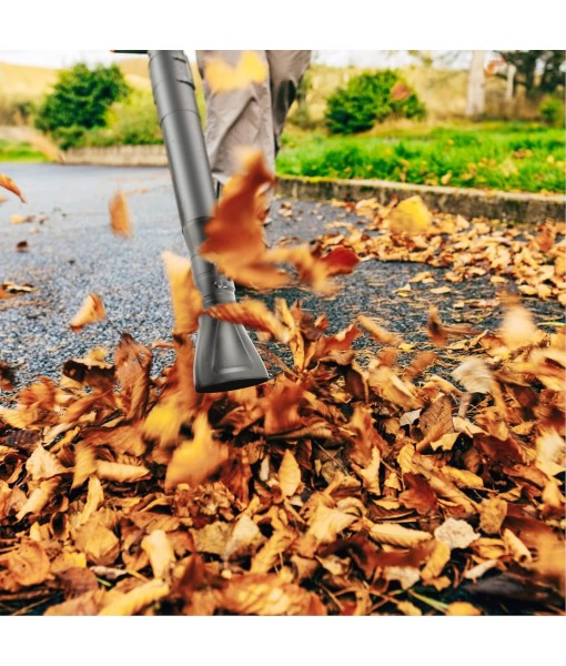 NOVINO 191B21-6 191L13-5 Adapter Pipe & 197889-6 Flat End Nozzle for Makita Blower XBU02Z- Makita X2 36V Hand Held & XBU03-18V Brushless Cordless Leaf Blower