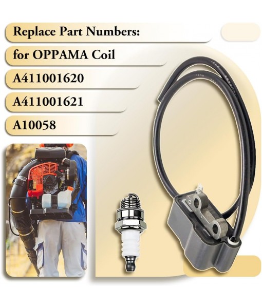 PB580T Ignition Coil A411001620 Fit for Echo PB-580T PB-580H PB580 Leaf Blowers Shindaiwa EB600RT Engine Module Replace A411001621 A10058