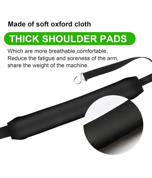 Set of 2 C061000111 Backpack Blower Straps/Harness for Leaf Blower Shoulder Strap Echo PB-500 PB-265LN PB-403H PB-413H PB-460 PB-610 PB-620 PB-650 PB-755 Fits C061000110-2 Pack