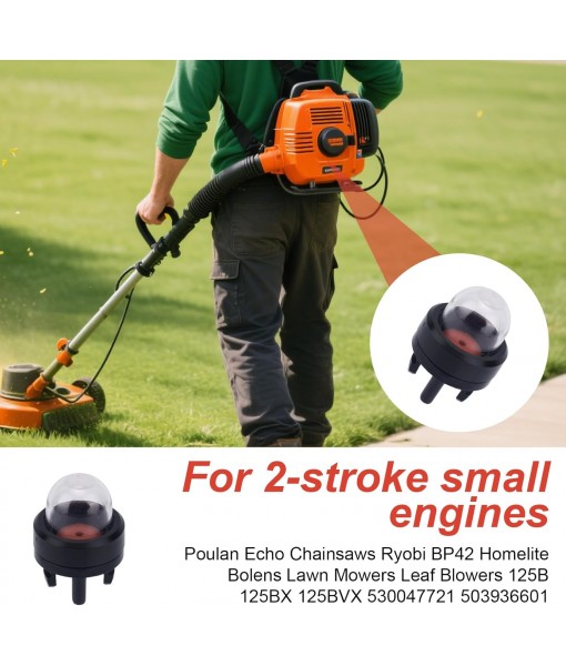 188-512-1 Primer Bulb Pump for Small Engines, Carburetor Primer Bulbs Assortment Replacement Parts for WT-23A Chainsaw Poulan Echo Ryobi Homelite Bolens Trimmer Weedeater Blower