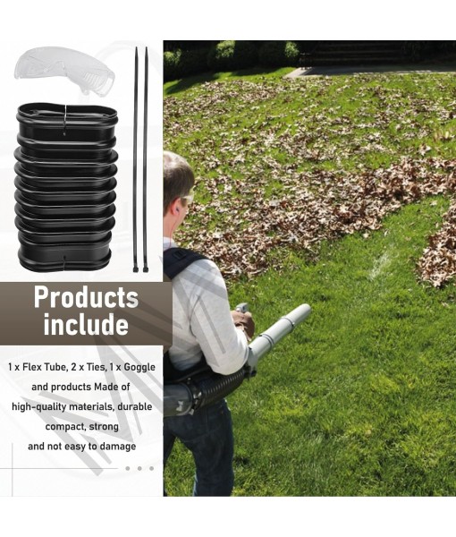 580473001 Replacement Blower Bellows Flex Tube for Ryobi RY38BP 38cc backpack blower and 40 Volt Blower Models RY40404NV, RY40440, RY40404, Fits Models 308054129, 310816015, 309266005