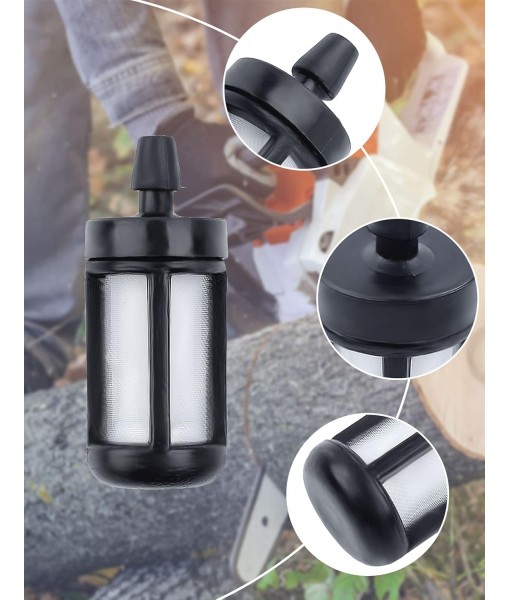 10Pcs Fuel Filter Fit STIHL Blowers and Saws 3/16 Inlet 00003503502 ZF-4 ZF-5