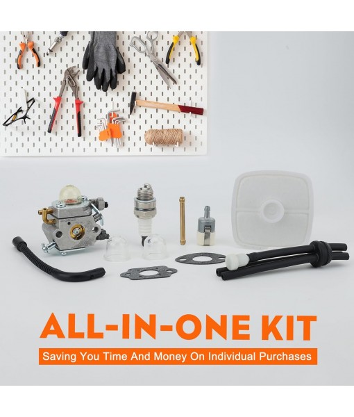 Hipa PB-2100 Carburetor for Echo PB2100 PB 2100 ES-2100 ES2100 PB-2155 Leaf Blower Zama C1U-K42 C1U-K42A C1U-K42B Maintenance Kit