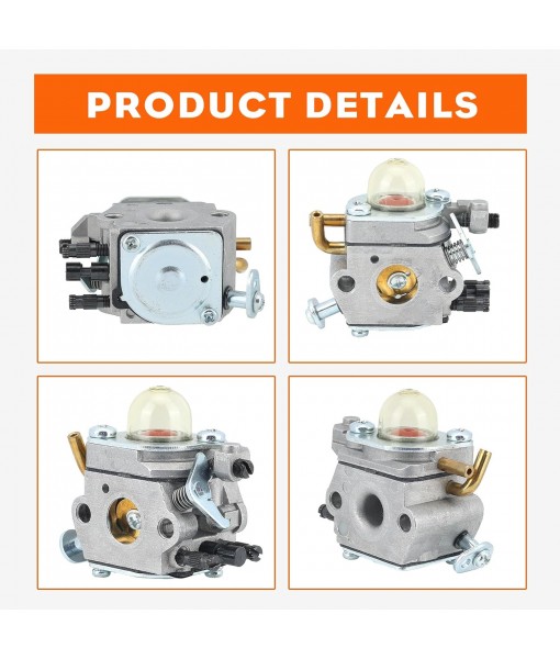 Hipa PB-2100 Carburetor for Echo PB2100 PB 2100 ES-2100 ES2100 PB-2155 Leaf Blower Zama C1U-K42 C1U-K42A C1U-K42B Maintenance Kit