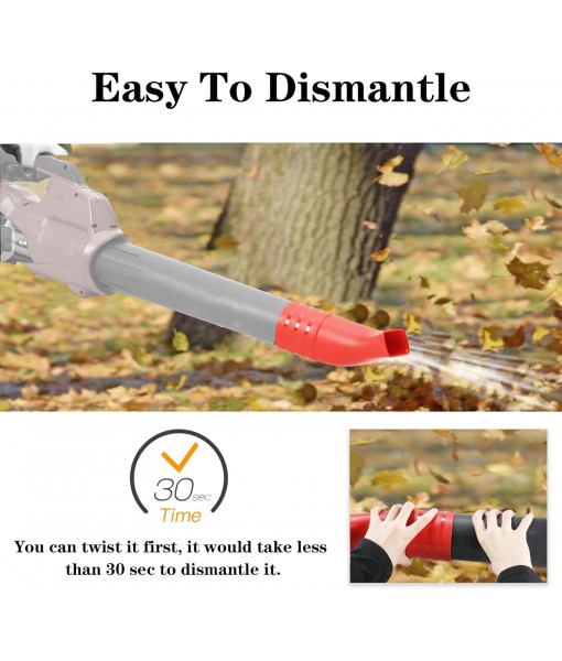 Rozlchar Flat Bend Nozzle for 2724-20/2724-21 Leaf Blower(No Blower), Compatible for Milwaukee Leaf Blower for Drying, Blow-Drying, Purging Cars, Trucks, Tool boxes