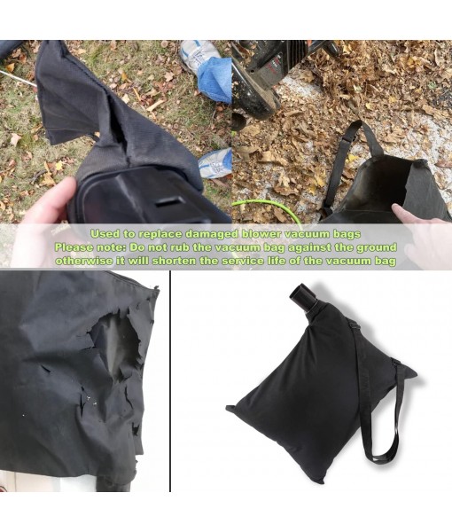 5140125-95 Leaf Blower Vacuum Vac Shoulder Bag, Compatible with Black & Decker BV3100/BV2900 Blower, 5140125-95 Shoulder bag/Replacement Leaf Bag 5140117-99