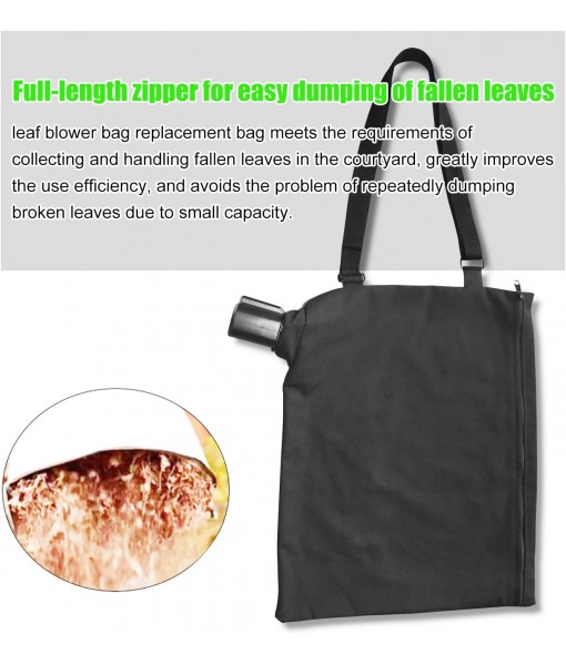 5140125-95 Leaf Blower Vacuum Vac Shoulder Bag, Compatible with Black & Decker BV3100/BV2900 Blower, 5140125-95 Shoulder bag/Replacement Leaf Bag 5140117-99