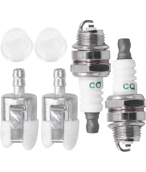 Air Filter Fuel Spark Plug Repower Tune-Up Kit Replacement for Echo Backpack Leaf Blower 2 Stroke Engine PB-403H PB-403T PB-413 PB-413H PB-413T PB-500H PB-500T PB-580H PB-580T PB-620 PB-650 PB-650H