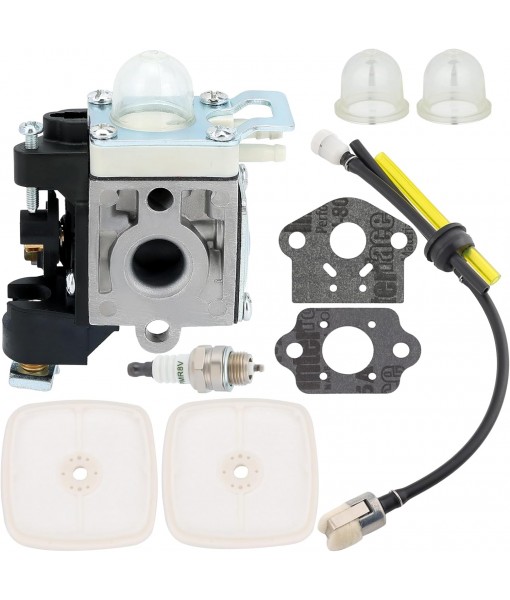 Hipa RB-K106 PB-250LN Carburetor with Repower Kit Spark Plug for Echo Leaf Blower PB250 ES-250 PB-250 PB-250LN Handheld Blower A021003661 Carb