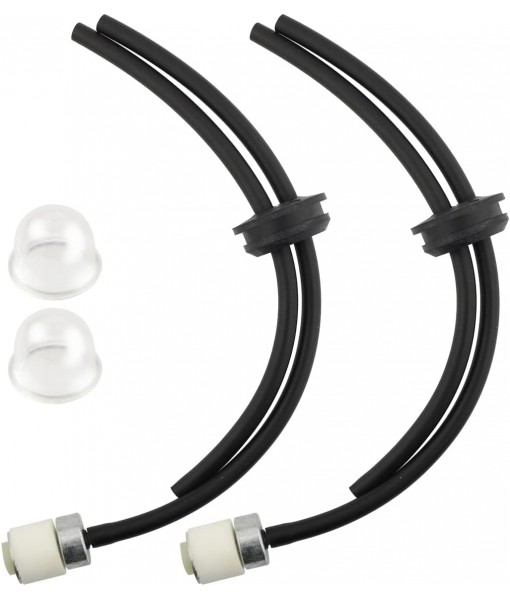 Hipa Fuel Line Primer Bulb Kit for RedMax EB4300 EB4401 EBZ4800 EBZ4800RH EB6200 EBZ5000 EBZ5000Q EBZ5000RH Leaf Blower Trimmer Model Fuel Line Kit Parts Pack of 2
