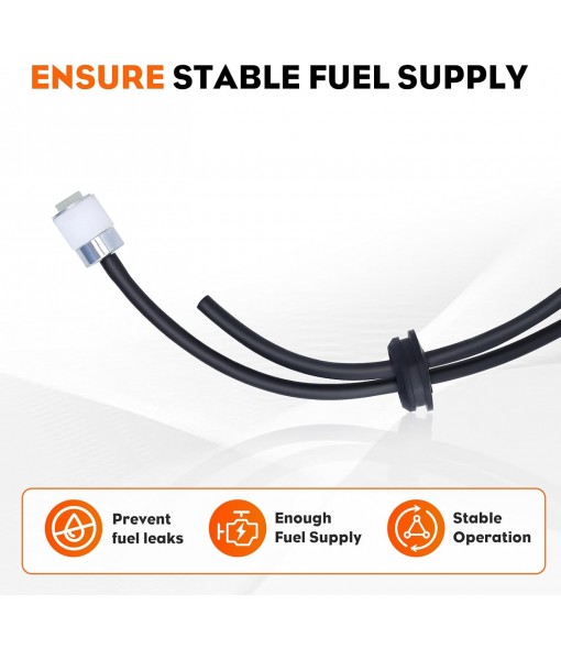 Hipa Fuel Line Primer Bulb Kit for RedMax EB4300 EB4401 EBZ4800 EBZ4800RH EB6200 EBZ5000 EBZ5000Q EBZ5000RH Leaf Blower Trimmer Model Fuel Line Kit Parts Pack of 2
