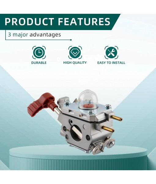 753-06288 Carburetor C1U-P27 Fits for Craftsman 27cc WeedEater for MTD ZAMA for Troy Bilt TB35EC TB430 TB2MB TB225 TB2044XP MS2550 MS2560 Murray M25B M2560 MS9900 Remington Trimmer Leaf Blower Carb