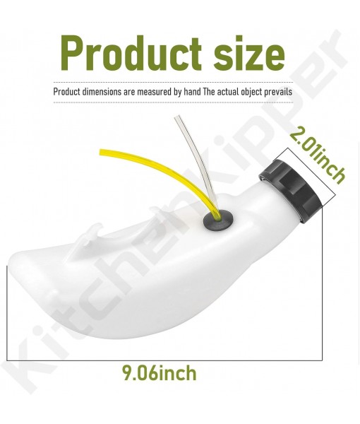 578943308 Fuel Tank for Craftsman Husqvarna Poulan Pro Leaf Blower BVM200VS BVM200FE BVM210VS VS2000BV PPB430VS GBV325 GBV345, Replaces 526222201 545100401 576764901