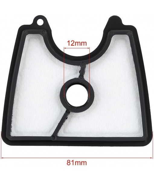 Powtol 545112101 125B Air Filter Kit for Husqvarna 125B 125BX 125BVX Leaf Blower Parts Craftsman 358794810 358794811 Leafblower Tune Up Kit with 125B Fuel Filter Line Spark Plug Primer Bulb