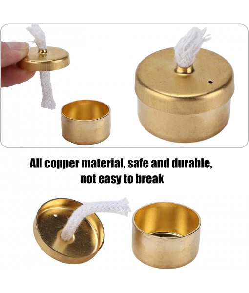 Alcohol Burner Lamp, Mini Copper Burning Light Stirling Engine Steam Engine Model Burner Lamp for Tea Coffee for Stirling Engine Steam Engine