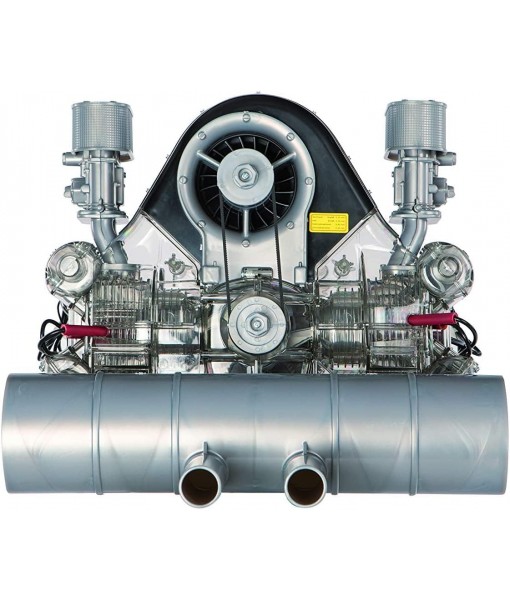 Franzis Porsche Carrera Racing Engine Model Kit with Collector's Book