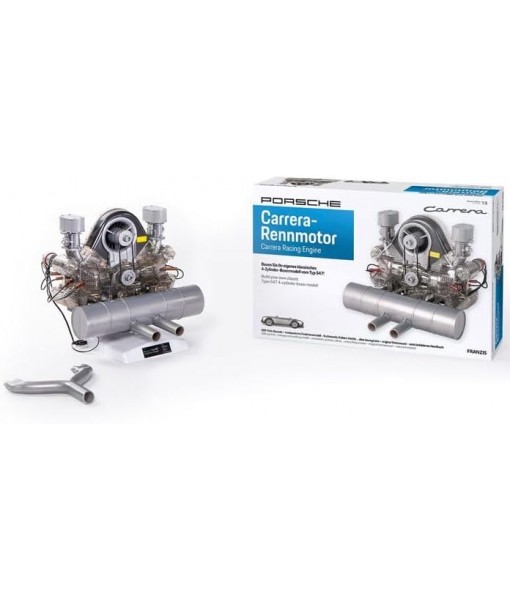 Franzis Porsche Carrera Racing Engine Model Kit with Collector's Book