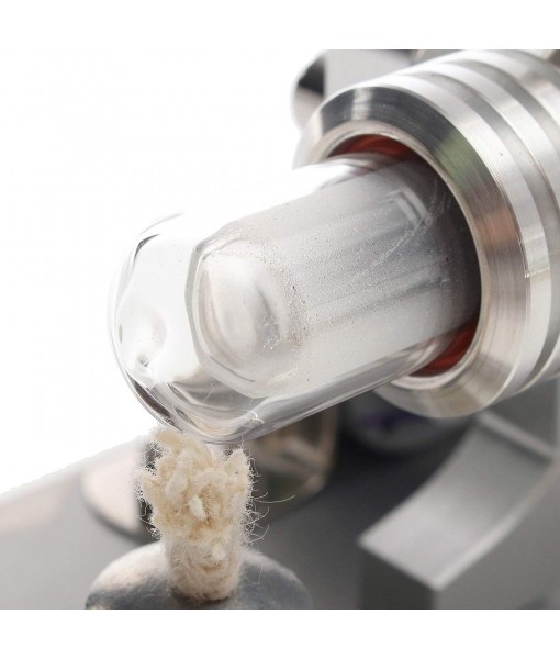 Hot Air Stirling Motor Power Generator Alpha Engine Model Educational Physics Experiment Kit (A)