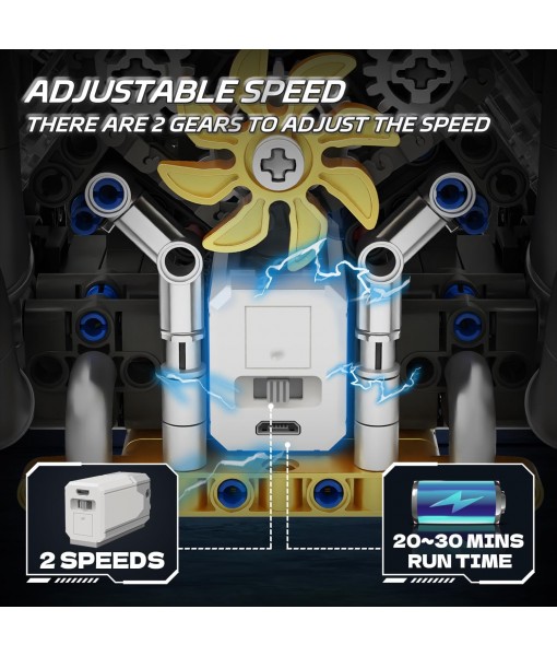 W16 Engine Building Kit (Twin V8 Design), 751 PCS to Build Your Own W16 Engine Model Kit for Kids Boys, Compatible with Lego Engine Sets for Boys 8-14, STEM Building Blocks Toys for Kids Adult