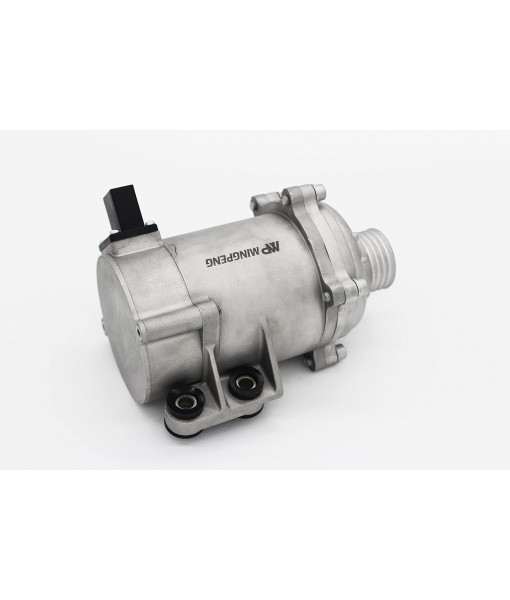 Compatible with Car Electric Engine Water Pump for BMW N20 B16/20B Engine Model 2012-2018 2.0L L4, Replace 11515A81BE9;11517597715（4 pin on one row plug) Rectangular plug