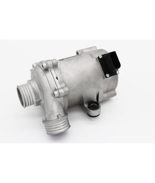 Compatible with Car Electric Engine Water Pump for BMW N20 B16/20B Engine Model 2012-2018 2.0L L4, Replace 11515A81BE9;11517597715（4 pin on one row plug) Rectangular plug