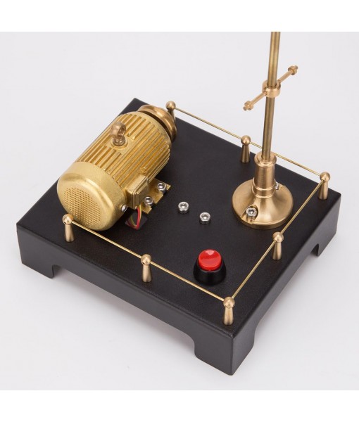 Mini Steam Generator and Lamp Scene Model, DIY Steam Beam Engine Model Accessories for Steam Engine Model, Build Your Own Engine Kit for Adults