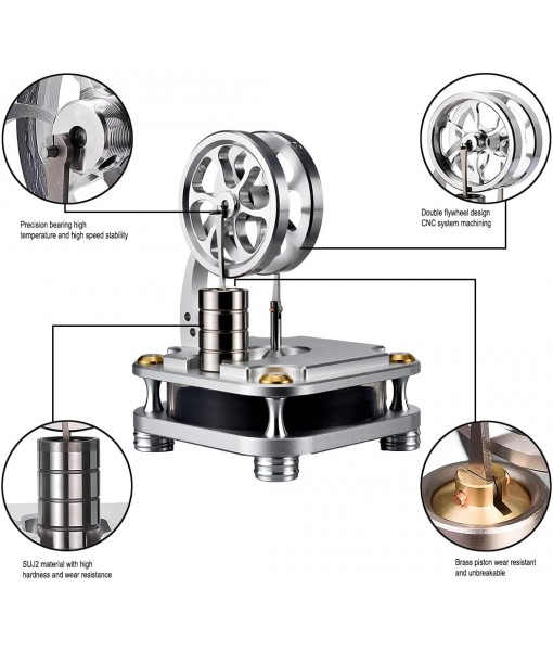 D16-C Stirling Engine Model