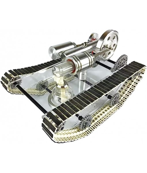 God ice Stirling Engine Model Tank Stirling Physical Experiment Science Education Engine Model Children's Creative Gift Adult (Detachable)