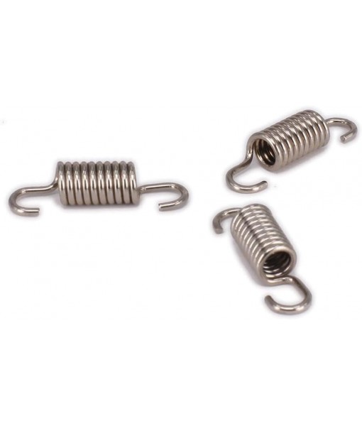 3PCS Exhaust Manifold Spring 16mm Long Pipe Tubing Muffler Joiner Compatible with 1/5 1/8 1/10 RC Nitro Engine Model Car