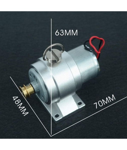 12V Mini Model Dynamo for Steam Engine, DIY Conversion Accessories for Steam Engine Model