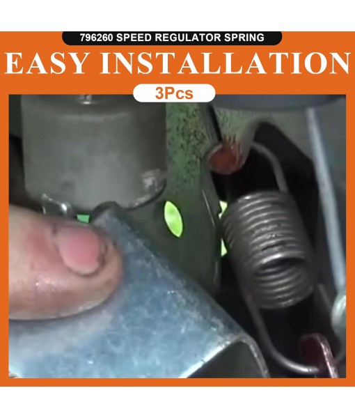 796260 Governor Spring for Your Engine Model Governor Spring，Compatible with Most 135000, 215000, 217000, 219000, 21B000 Model Briggs & Stratton Engines, Replaces 692208, 260695, 3-Pack