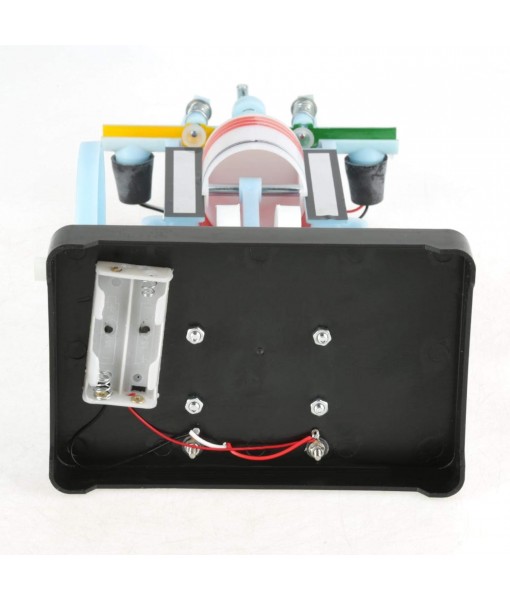 Oumefar 4 Stroke Internal Combustion Engine Model Engine Model Four-Stroke Single-Cylinder Engine Model for Physics Mechanics Experiment Teaching Instrument