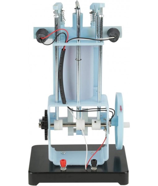 Oumefar 4 Stroke Internal Combustion Engine Model Engine Model Four-Stroke Single-Cylinder Engine Model for Physics Mechanics Experiment Teaching Instrument